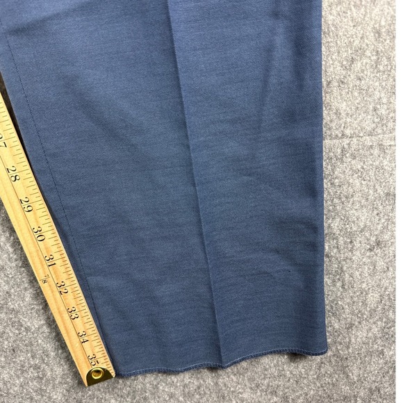 Jos A Bank Pants Mens 44R Wool Blend Tailored Fit Signature Dress Unhemmed New - Picture 3 of 12